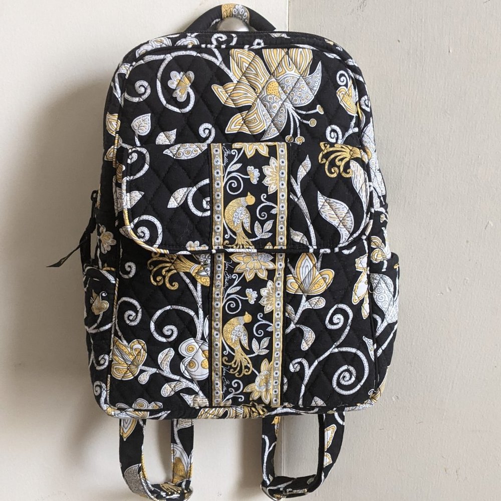 Vera Bradley Mini Backpack Yellow Bird